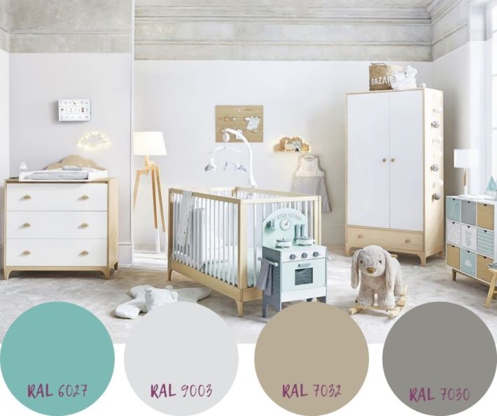 colori per pareti cameretta bimbo