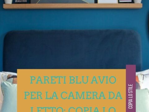 pareti avio in camera da letto