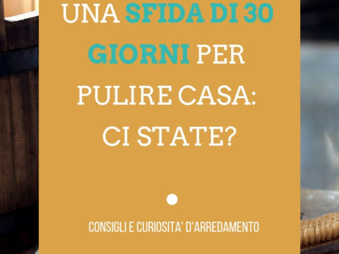 sfida di 30 giorni pulizie