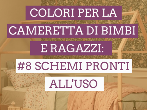 colori per la cameretta di bimbi e ragazzi copertina