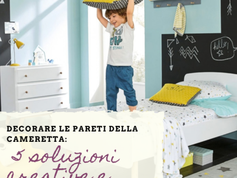 decorare pareti cameretta