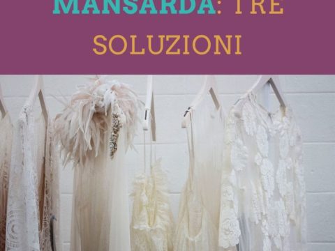 arredare una cabina armadio in mansarda copertina