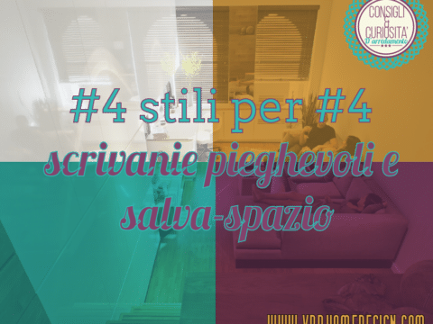 scrivanie pieghevoli e salva-spazio