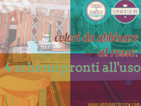 colori da abbinare al rosso