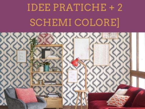 usare il rosso per arredare copertina