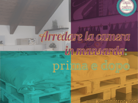 arredare la camera in mansarda