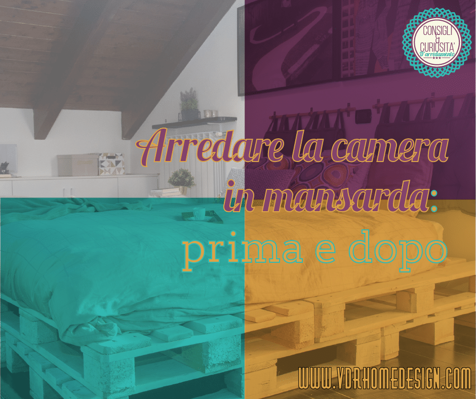 arredare la camera in mansarda
