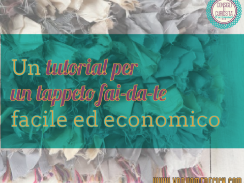 tutorial per un tappeto fai-da-te