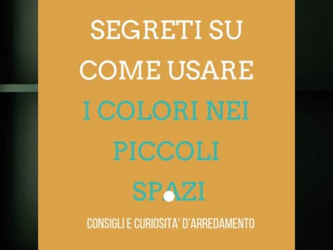 copertina del post colori nei piccoli spazi