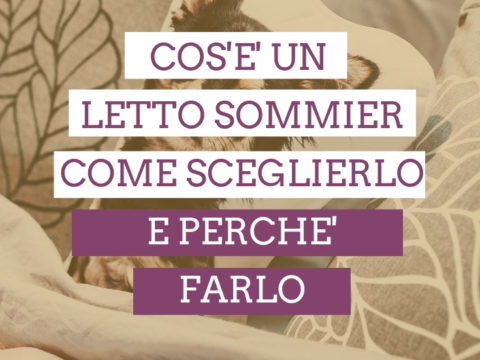 copertina post cos'è un letto sommier