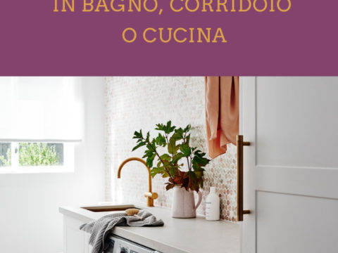 spazio minimo per una lavanderia