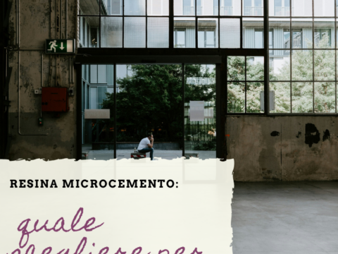 Pavimento e rivestimento in resina e microcemento a confronto per la casa