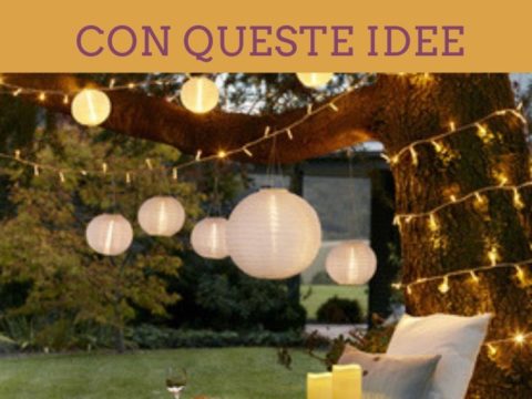 illuminare correttamente la terrazza