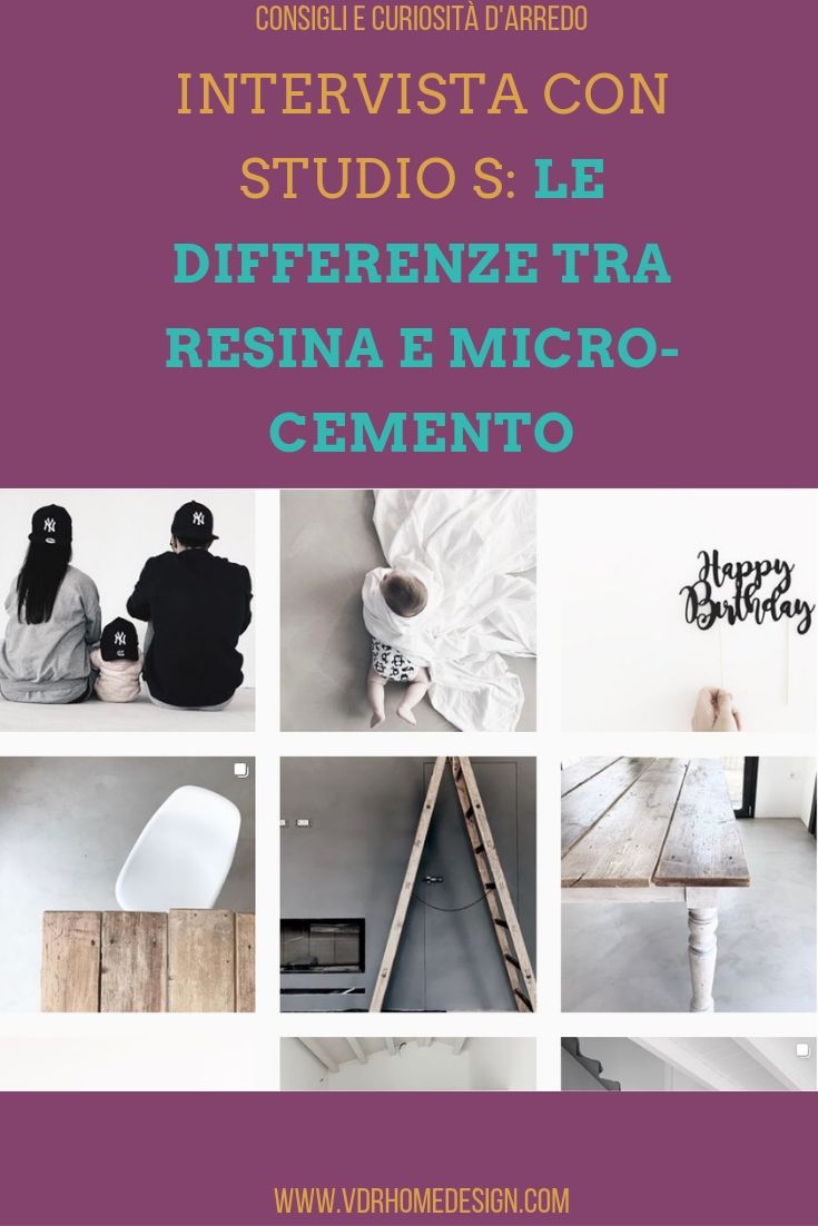 differenze tra resina e micro-cemento