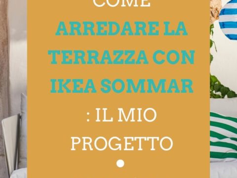 arredare la terrazza con Ikea Sommar