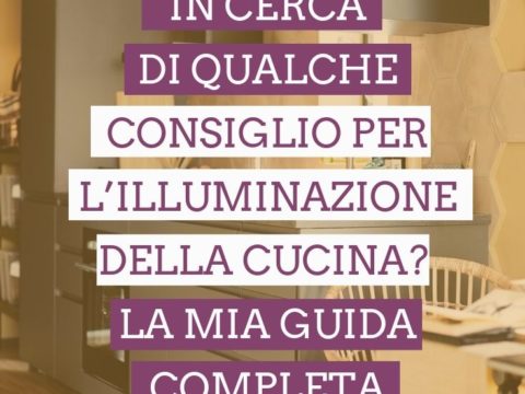 consiglio per l'illuminazione della cucina