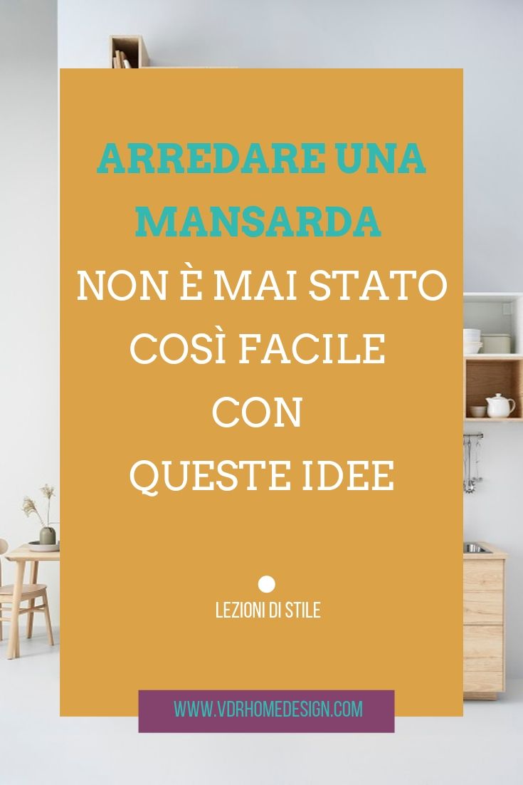 arredare una mansarda copertina