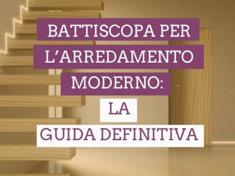 battiscopa per l'arredamento moderno copertina