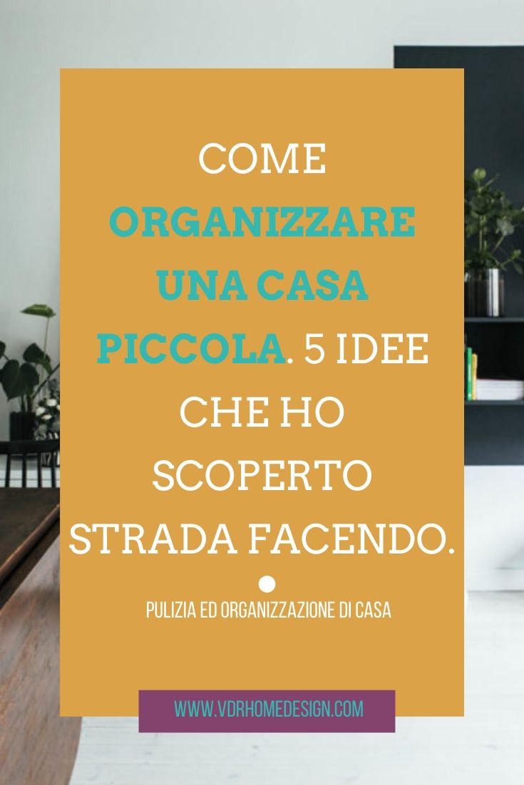 organizzare una casa piccola copertina