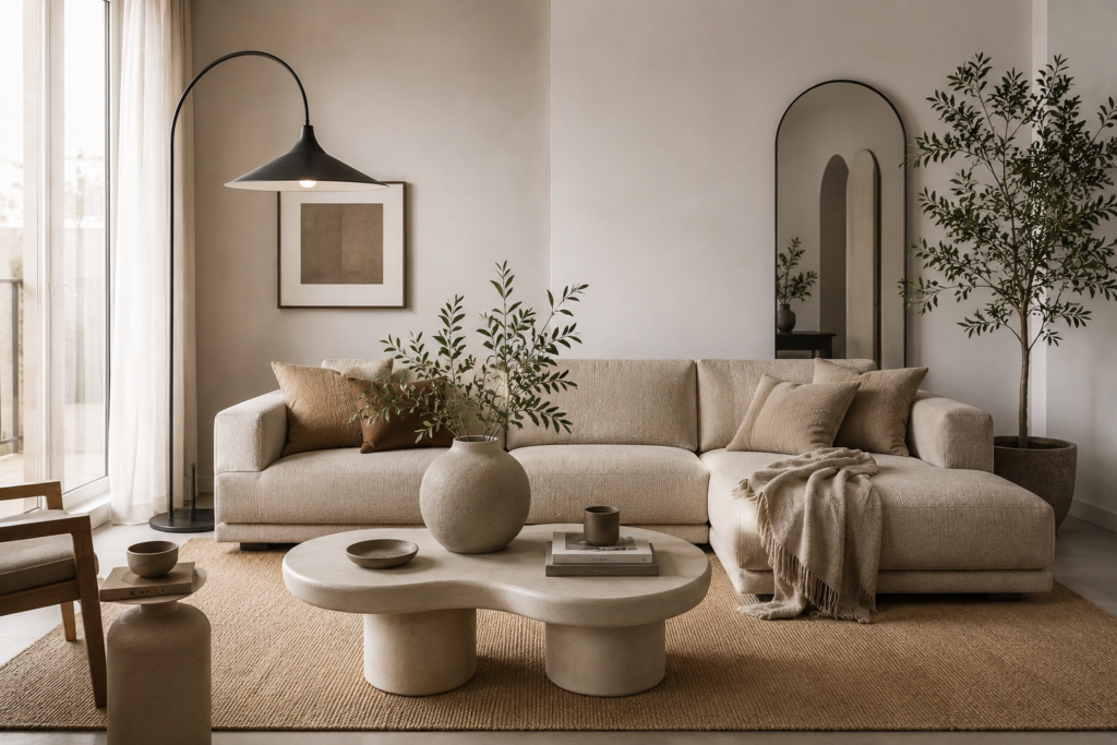 come scegliere i complementi d'arredo per il soggiorno in stile scandinavo