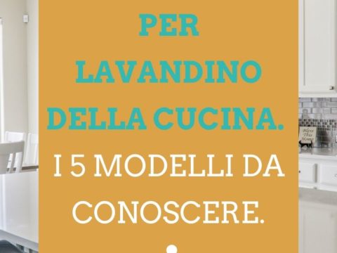 rubinetto per lavandino cucina