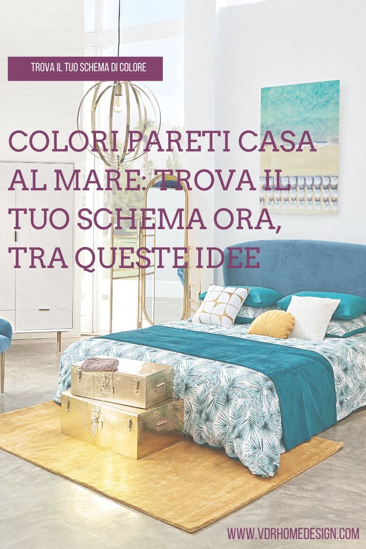 colori pareti casa al mare