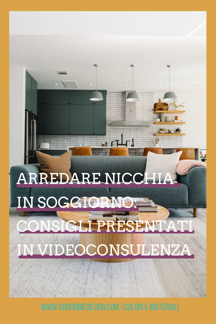 arredare nicchia soggiorno