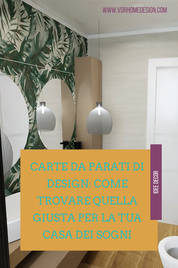 carte da parati design