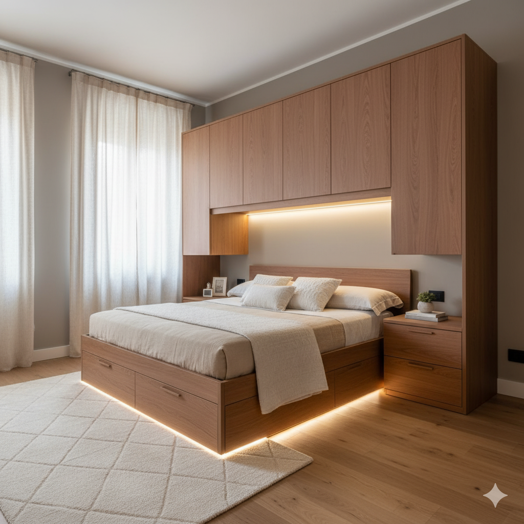 idee arredamento camera piccola colori neutri