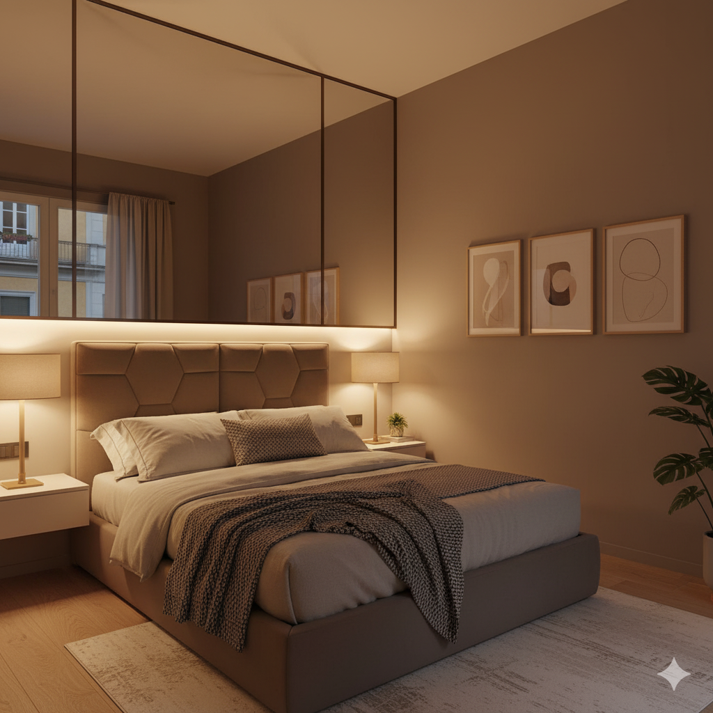 idee arredamento camera piccola colori neutri
