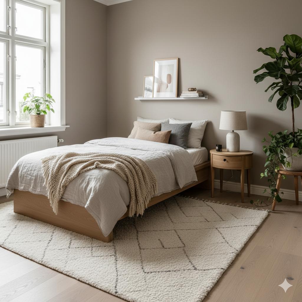 idee arredamento camera piccola colori neutri